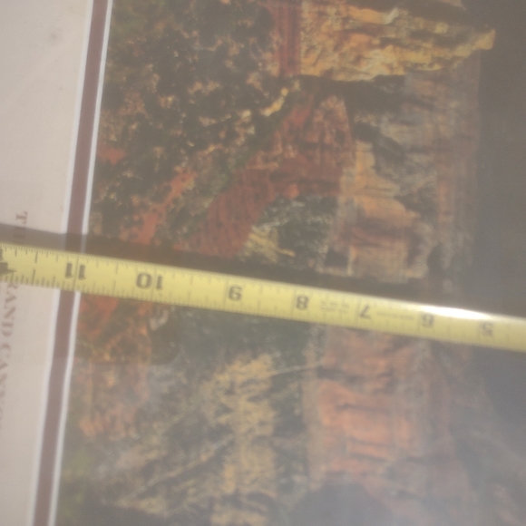 Vintage framed picture Grande canyon Mt Hayden - Picture 11 of 14